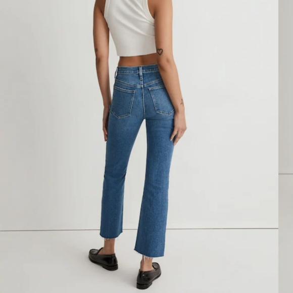 Madewell Mid-Rise Kick Out Jeans - 27 - Picture 4 of 8